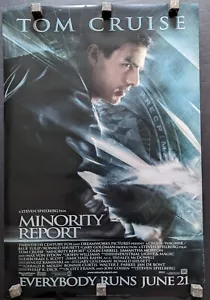 Minority Report (2002) Locandina film originale 27x40 arrotolata, Tom Cruise - Foto 1 di 17