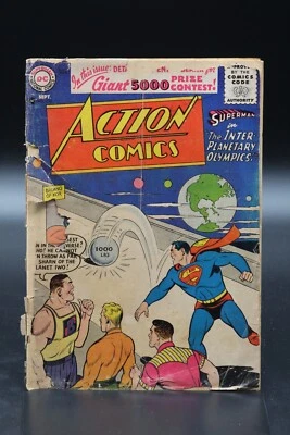 Action Comics (1938) #220 Al Plastino Superman Tommy Tomorrow Congo Bill Fair - Image 1 of 4