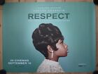 RESPECT: ORIGINAL UK QUAD DOUBLE-SIDED CINEMA POSTER - Aretha Franklin'