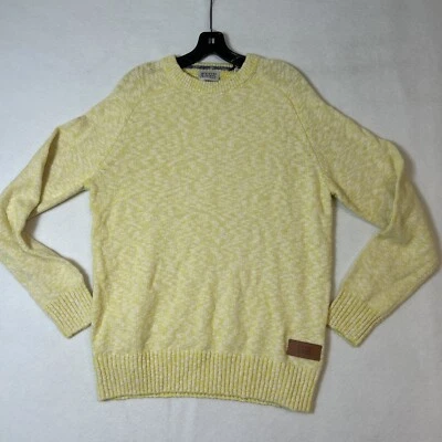 Scotch & Soda Yellow White Crew Neck Sweater - Image 1 of 4