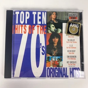 Top Ten Hits of the Seventies by Various Artists (CD 1989 EMI) 18 tracks - Picture 1 of 4