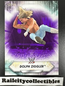 2021 Topps WWE Superstar #146 Dolph Ziggler Purple Parallel 13/25 Base Card - Picture 1 of 4