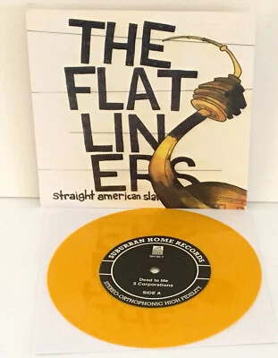 TEENAGE BOTTLEROCKET plays ROCKET FROM THE CRYPT/GET DEAD plays FUGAZI 7" YELLOW - Image 1 of 2