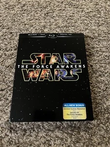 Star Wars: The Force Awakens (Blu-ray, DVD and Digital HD - 2015) Slipcover - Picture 1 of 8