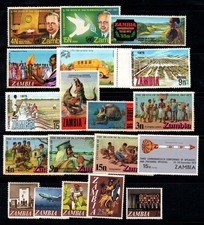 Zambia 1971-1974 Nuovo ** 80% personalità, cultura