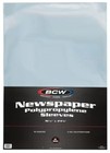 Pack of 50 BCW Newspaper Sleeves 16 x 24 Clear 2-Mil New
