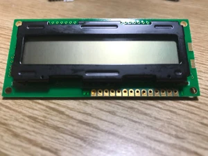 Optrex LCD display, 1 line by 16 characters, DMC1610C - Picture 1 of 2