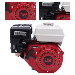 ZT210 7,5 PS 5,1 kW Benzin Motor Standmotor Kartmotor 4-Takt 1 Zylinder 20mm DHL - Bild 1 von 14