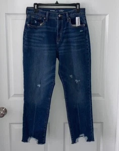 Old Navy Kids Girls Size 18 OG Straight Blue Jeans New NWT - Picture 1 of 3