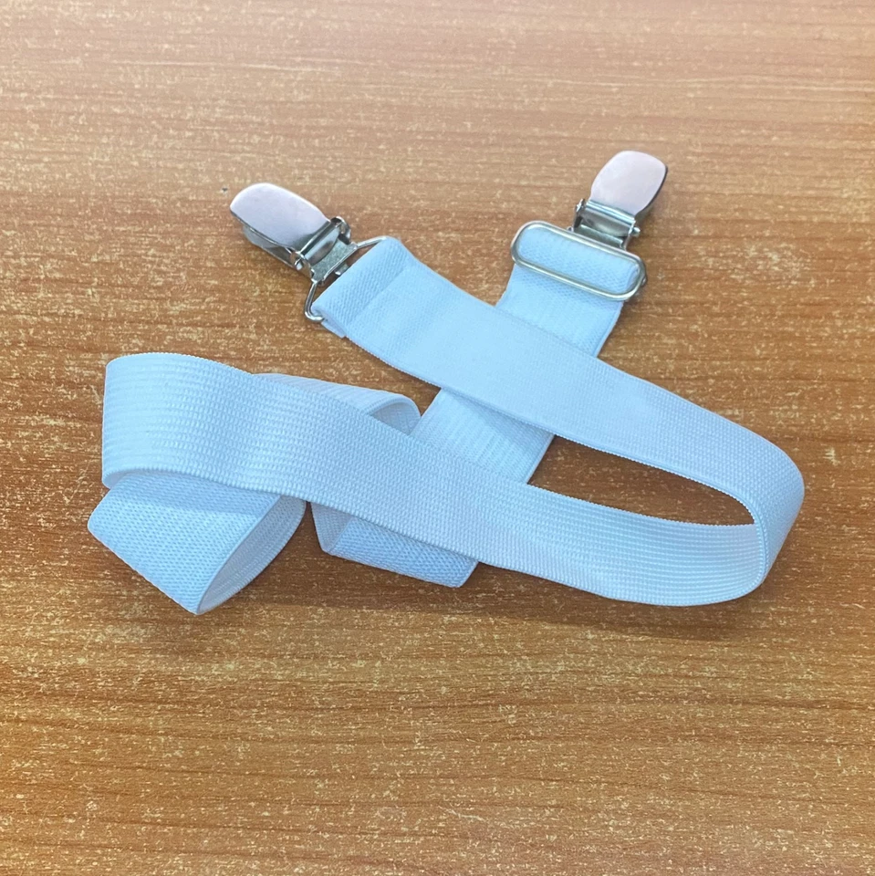 2 x Bettlakenspanner Bügelbrettbezugspanner Breit 2,5cm Betttuchspanner 35-120cm - Bild 1 von 1