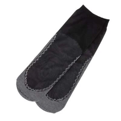 10 pares de meias curtas femininas de náilon elástico ultrafino transparente sedoso - Imagem 1 de 4