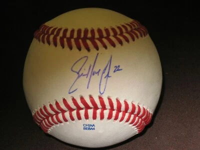 NY METS FUTURE STAR Y 2013 ROBADO BASE CAMPEÓN ERIC YOUNG JR BOLA AUTOMÁTICA #22 CON CERTIFICADO DE AUTENTICIDAD Foto 1 de 3