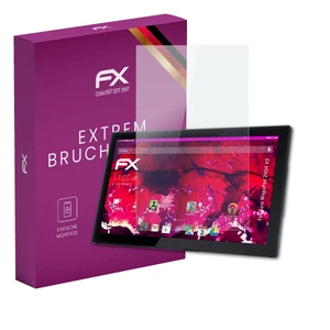 atFoliX Glasfolie für Xoro MegaPad 2404 V2 Panzerfolie 9H Schutzpanzer - Photo 1/8