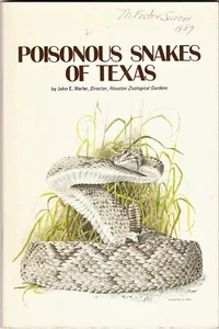 POISONOUS SNAKES OF TEXAS (1978) John E. Werler - Texas Parks & Wildlife Booklet - Imagen 1 de 5