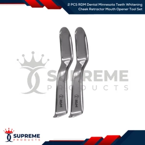 2 PCS RDM Dental Minnesota Teeth Whitening Cheek Retractor Mouth Opener Tool Set - Picture 1 of 1