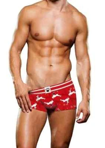 Prowler Reindeer Trunk – XSmall – Red/Black Mens Underwear - Picture 1 of 1