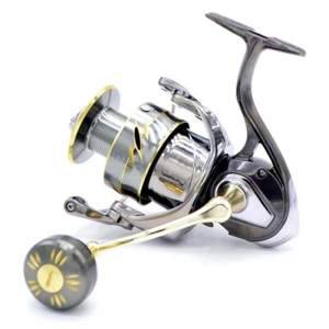 Size 1000-6000 Spinning Reel Lightweight Aluminum Body & Spool Saltwater Fishing - Picture 1 of 5