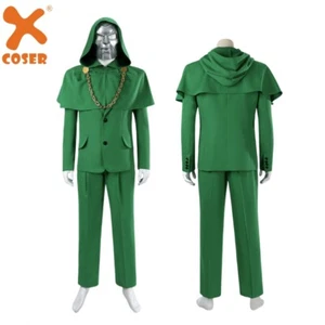Xcoser The Avengers Doctor Doom Robert Downey Jr. Cosplay Costume Mask Full Set - Picture 1 of 31