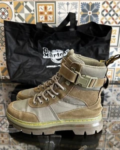 dr. marten combs tech boots damen grün uk4 mit Tasche - Bild 1 von 14