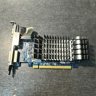 NVIDIA GT 210 1GB DDR3 SCHEDA VIDEO PCI EXPRESS VGA HDMI DVI ASUS SILENT #001 - Immagine 1 di 4