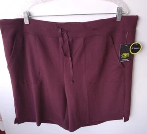 ATHLETIC WORKS Deep Chianti Casual Shorts XXXL (22) New - Picture 1 of 4