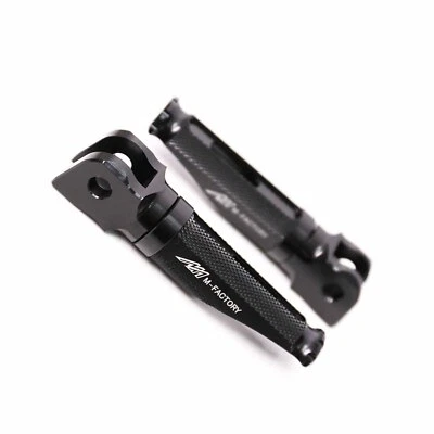 FOR CAM-AM SPYDER RS MODELS 08-16 15 14 13 12 MOTORCYCLE FOOT PEGS FRONT BLACK Foto 1 de 4
