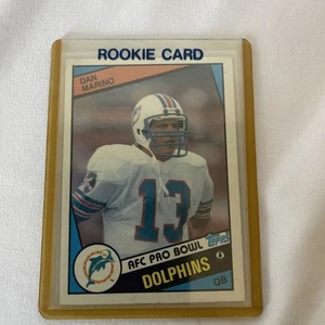 1984 Topps - Dan Marino #123 (RC) 1Q - Picture 1 of 2