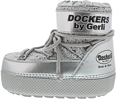 Dockers by Gerli Mädchen Boots silber