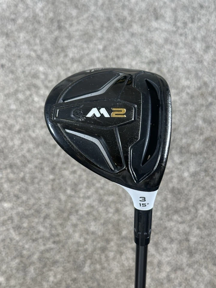 TAYLORMADE M2 15* 3 MADERA 2016 FAIRWAY Mitsubishi Rayon 216 SR Flex Foto 1 de 4