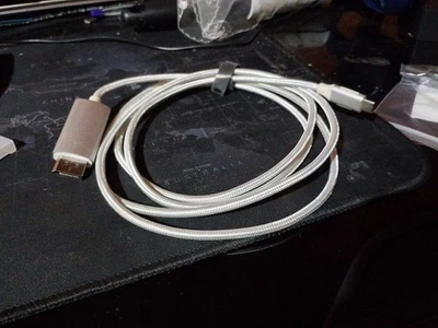 Type-C to Display Port Cable 8K@60Hz Type C to to DP 1.4 Display port 1.4 5ft - Image 1 of 3