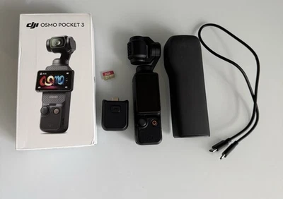 Cámara cardán de bolsillo CMOS DJI Osmo Pocket 3 1 pulgada 4K 120 fps grabación estéreo Foto 1 de 4