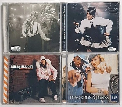 Missy Elliott Cd Lot Da Real World Cookbook Under Construction Madonna & Missy - Image 1 of 4