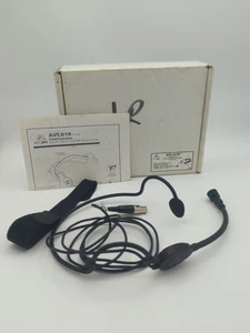 AV-Jefe AVL619 Professional Sweat Proof Headset Microphone Needs New Wind Muff - Picture 1 of 4