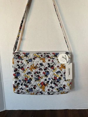 NWT Vera Bradley Disney Large Hipster Crossbody - Mickey Mouse Family Fun - Image 1 of 4