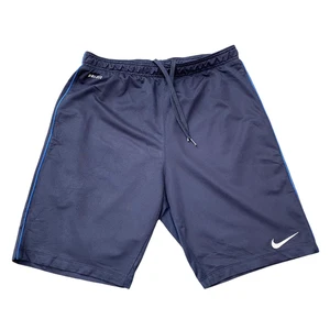 Pantalones Cortos Nike Malla Para Hombre 30W Azul Bordado Logo Cintura Elástica Atlético Correr - Imagen 1 de 2