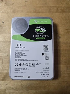 Seagate ST14000DM001 Barracuda Pro 14TB 7.2K 256M 6Gbps 3.5" SATA HDD HARD DRIVE - Afbeelding 1 van 1