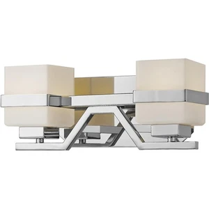 Z-Lite 1915-2V-CH-LED Ascend LED 13.5 inch Chrome Vanity Wall Light - Picture 1 of 1