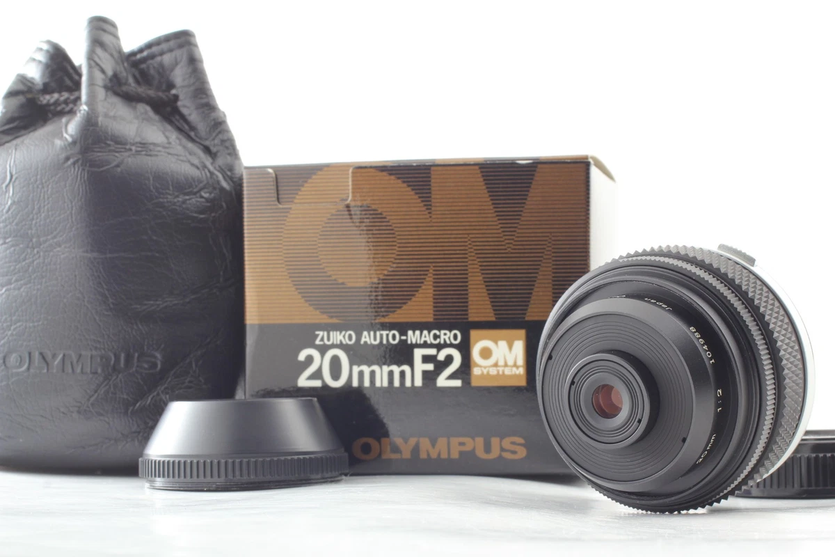 【激レア】OLYMPUS ZUIKO AUTO MACRO 20mm F2◯ Zuiko Auto-Macro 20mm f/2 – Olympus OM Bellows Macro Lenses