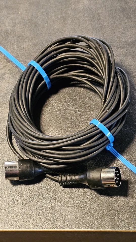 Bang Olufsen B&O Powerlink-Kabel PL-Kabel 10 Meter schwarz 8-polig - Bild 1 von 1