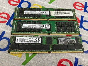 1X Samsung 32GB, 1X Kingston 32B, 1X Samusng 16GB 2Rx4 PC4-2400T DDR4 Server RAM - Zdjęcie 1 z 4