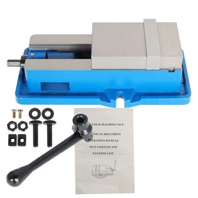 Fresadora CNC Vice Precision Lockdown de 4" sujeción de tornillo de banco sin base Foto 1 de 4