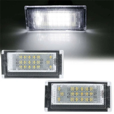2Pcs LED Number License Plate Lights Fit for BMW for Mini Cooper R50 R52 R53 AP - Image 1 of 4