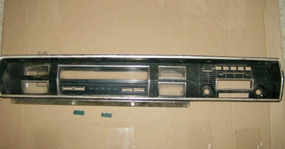 1966 67  Dodge Coronet Dash Gauges Bezel Trim Faceplate 1967 66  MOPAR - Image 1 of 4