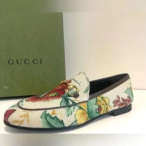 Women's Gucci Multi Flora loafer EU 36 MSRP $850 - Picture 1 of 6