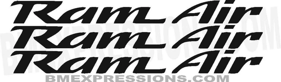 RAM AIR 3  Per Order Pontiac Trans Am Grand Prix AM Vinyl Decal UR Color Choice - Image 1 of 1