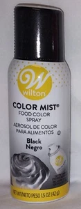 Wilton Color Mist Food Coloring Spray Black New Sealed - Picture 1 of 1