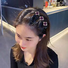 4pcs Girls Hairpins Korean Style Gift Elegant Faux Pearls Butterflies Decor Hair