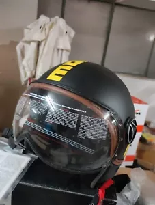 CASCO MOMODESIGN FIGHTER CLASSIC MATT BLACK Heritage - Foto 1 di 3