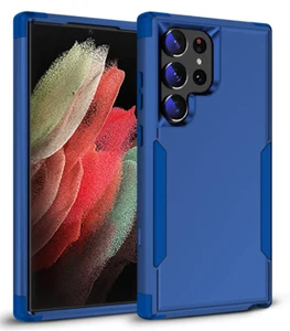 Hülle für Samsung Galaxy S23 Ultra 6,8" Zoll Skin Case Robust Stoßfest Blau - Bild 1 von 10