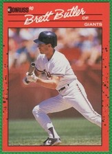 Brett Butler - 1990 Donruss #249 - San Francisco Giants Baseball Card